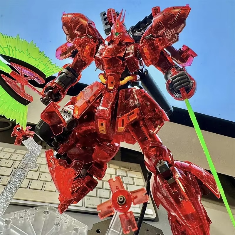 Bandai Gundam Rg - RG /144 Sazabi Cleab Color Colorful