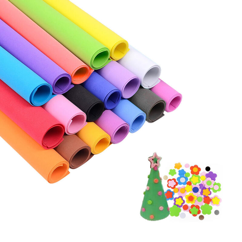 2pcs EVA Foam Sheets, Colorful - Cosplay Props Eva Foam 评论和价格