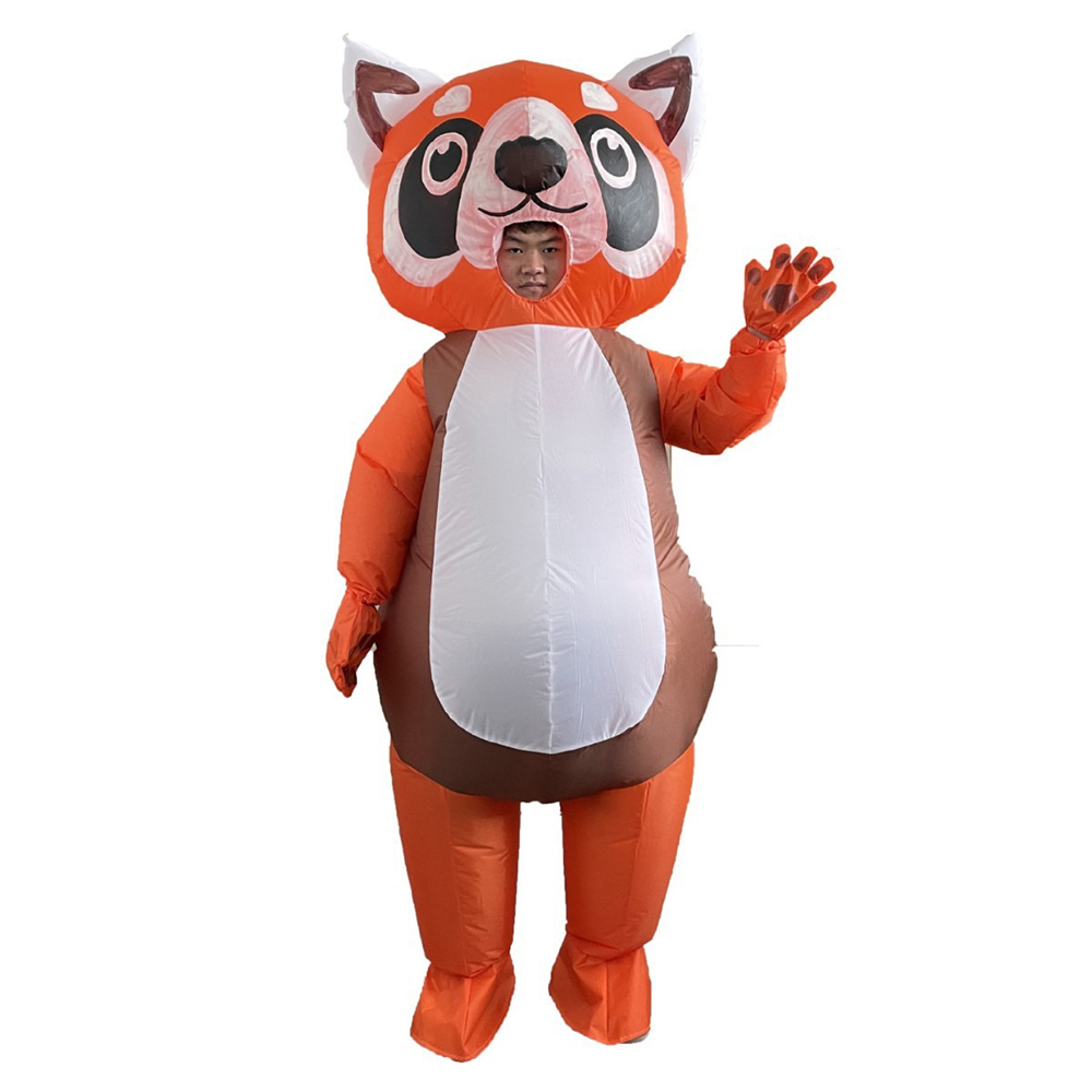 Orange Red Panda Inflatable Su - Cosplay Prop Business 评论和价格