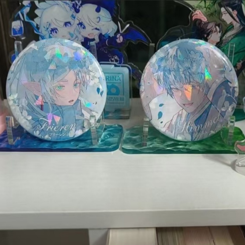 Anime Frieren Himmel Badge Car - Frieren Cosplay Prop 评论和价格
